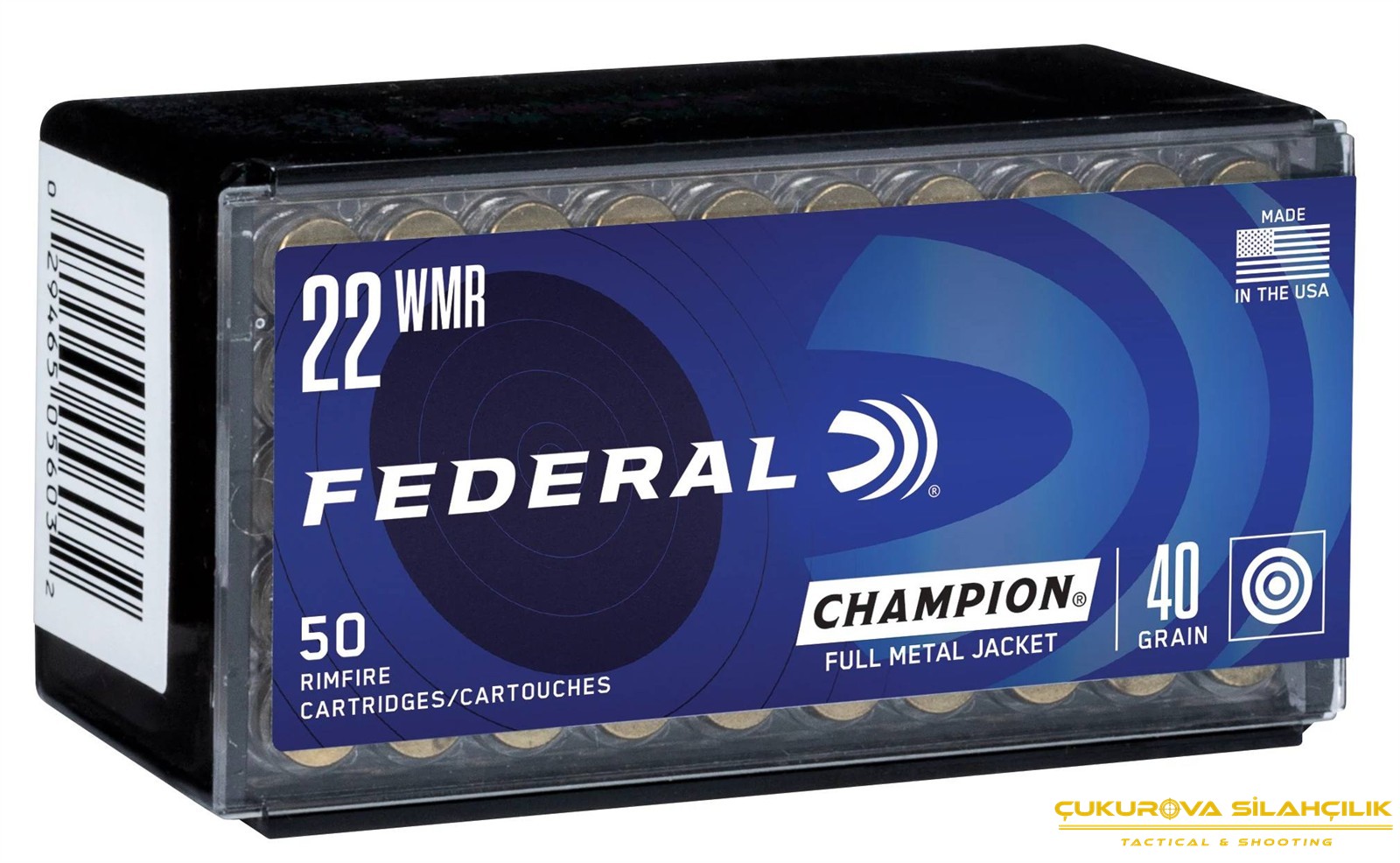 Federal 22 Mag. Fmj. 40 Grn. 5101