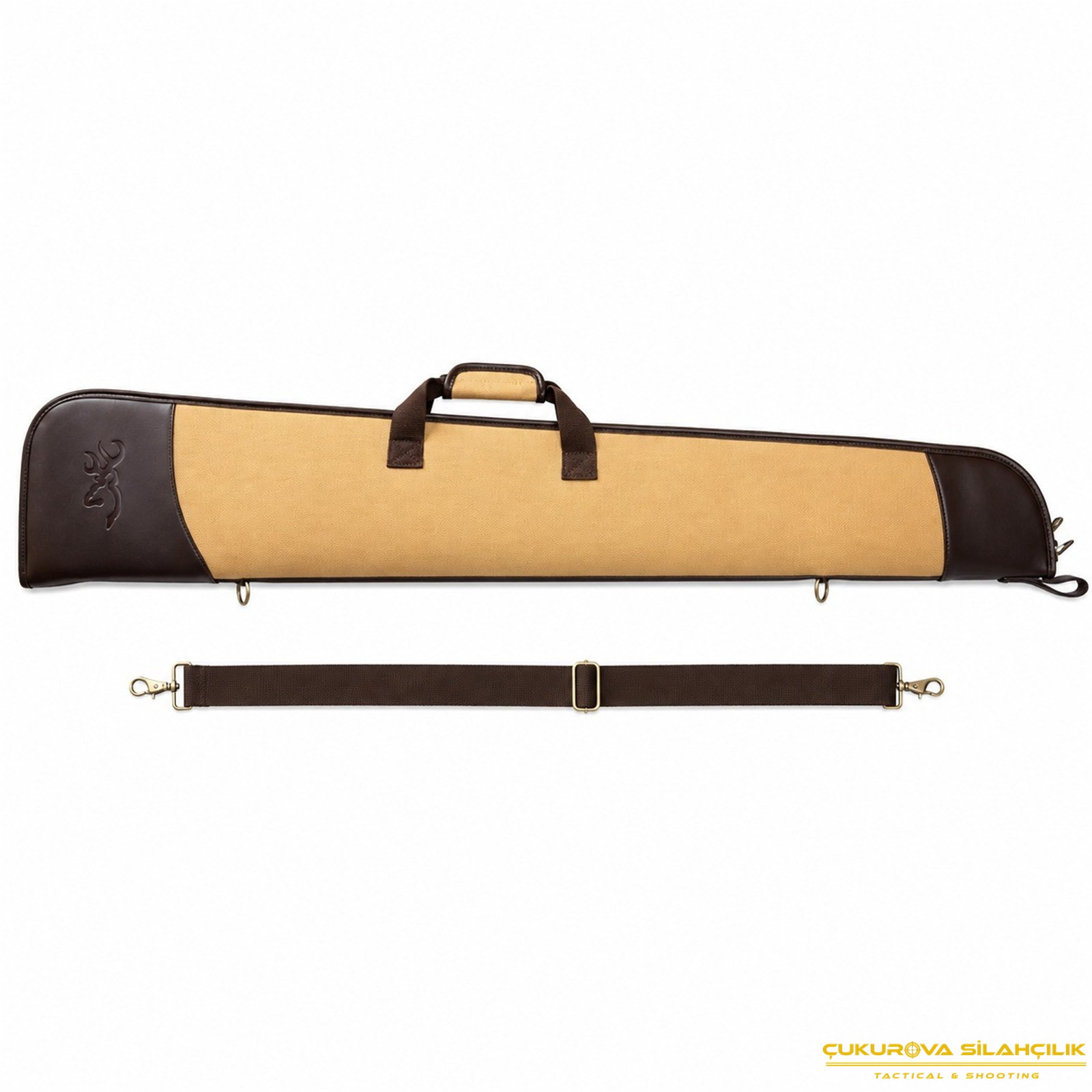 Browning Flex Canvas Bej Tüfek Kılıfı 132 Cm