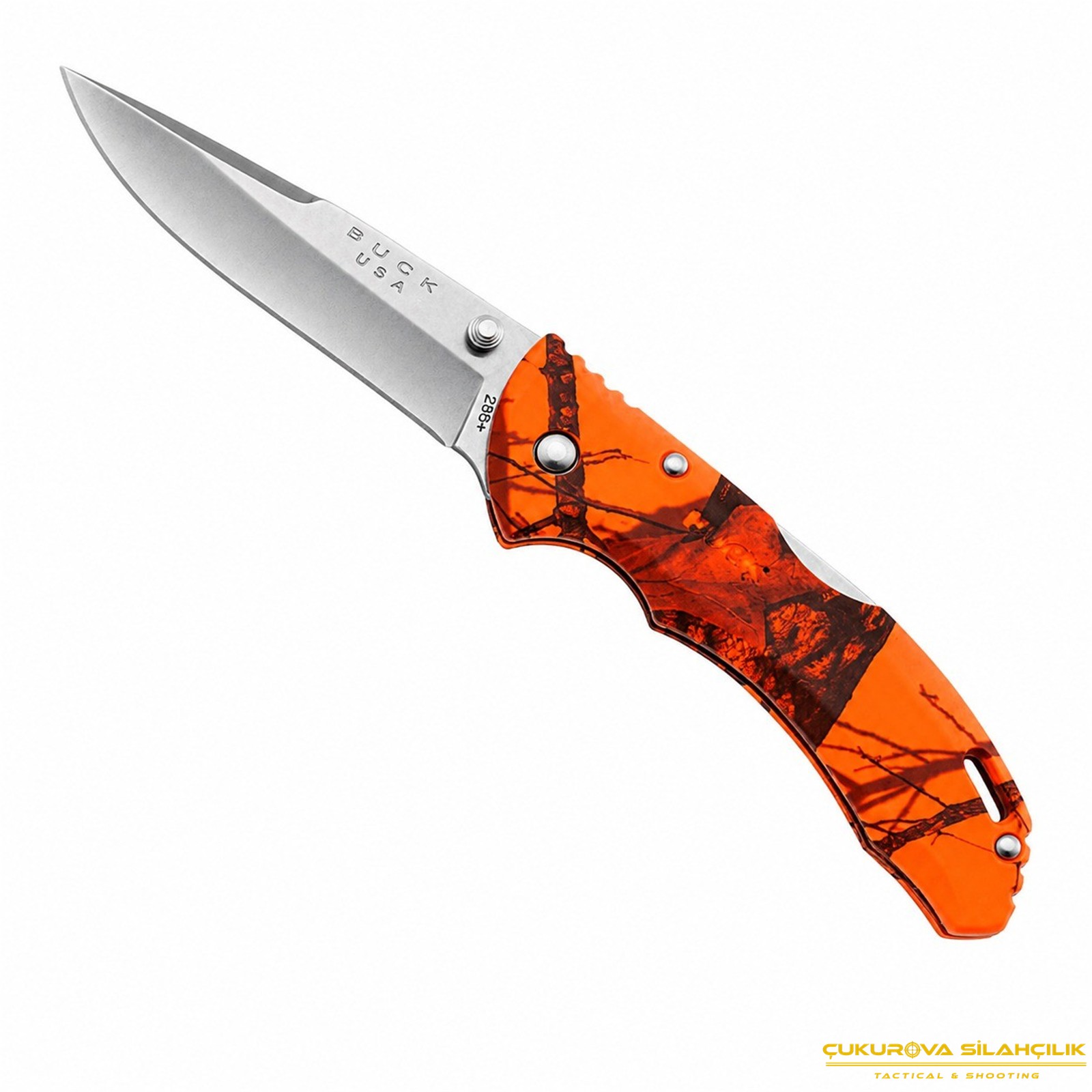 Buck 285 Bantam BLW Mossy Oak Blaze Orange Bıçak