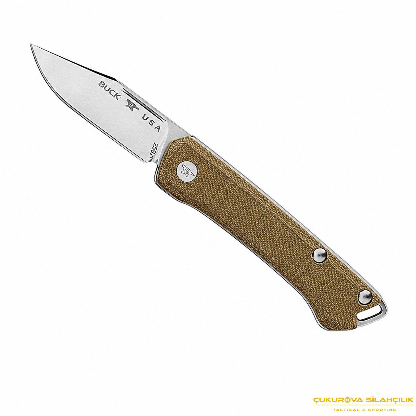 Buck 250 Saunter Yeşil Bıçak