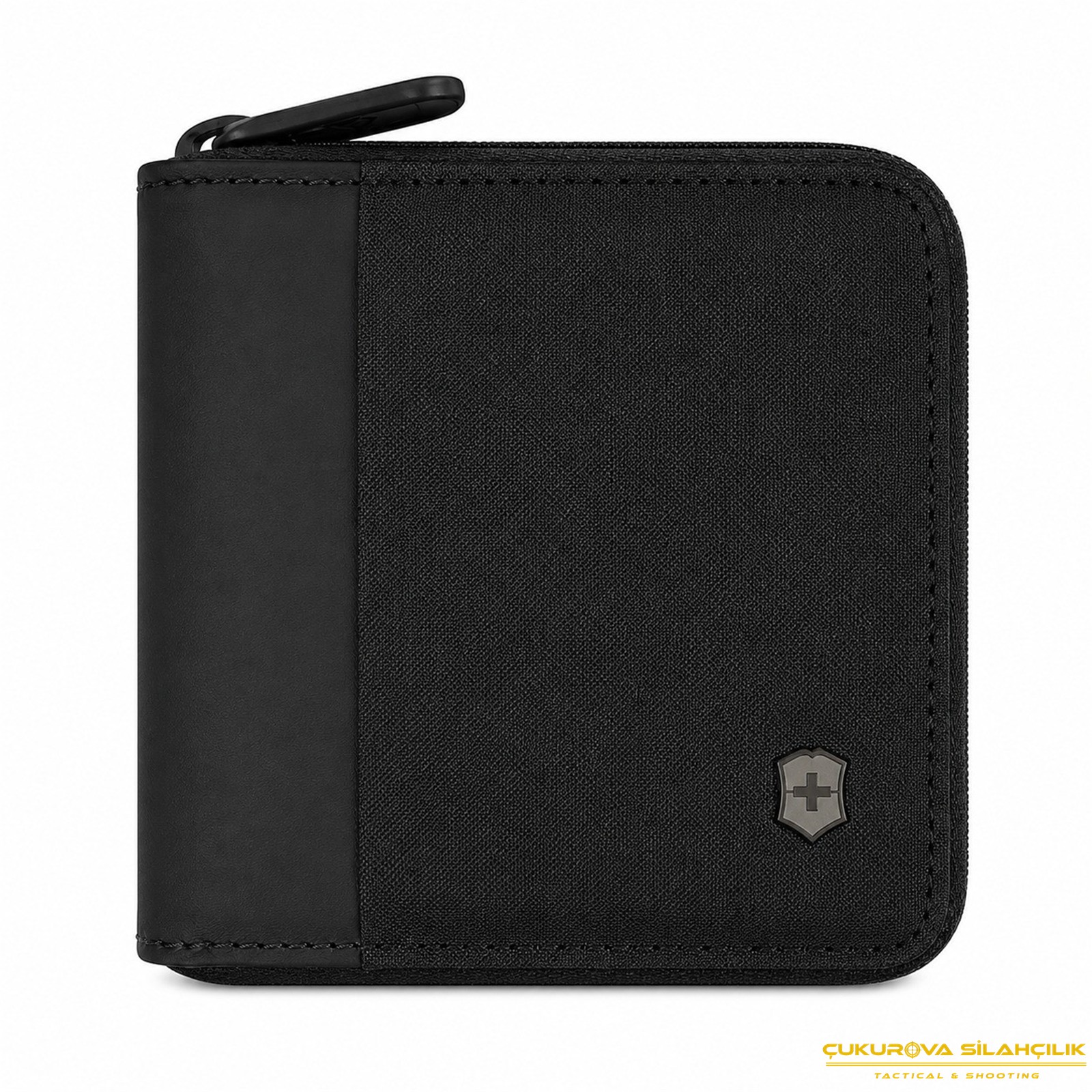 Victorinox 653367 Travel Essential Zip Around Cüzdan Siyah