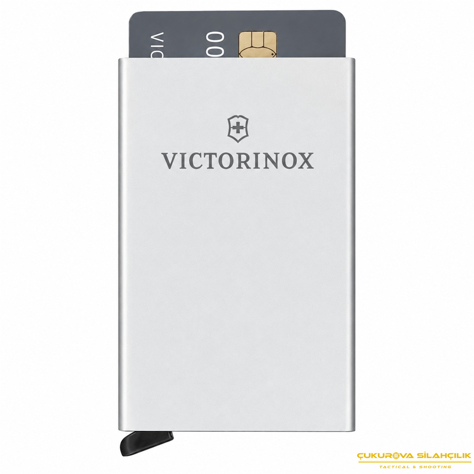 Victorinox Altius Secrid Essential Kartlık Gümüş