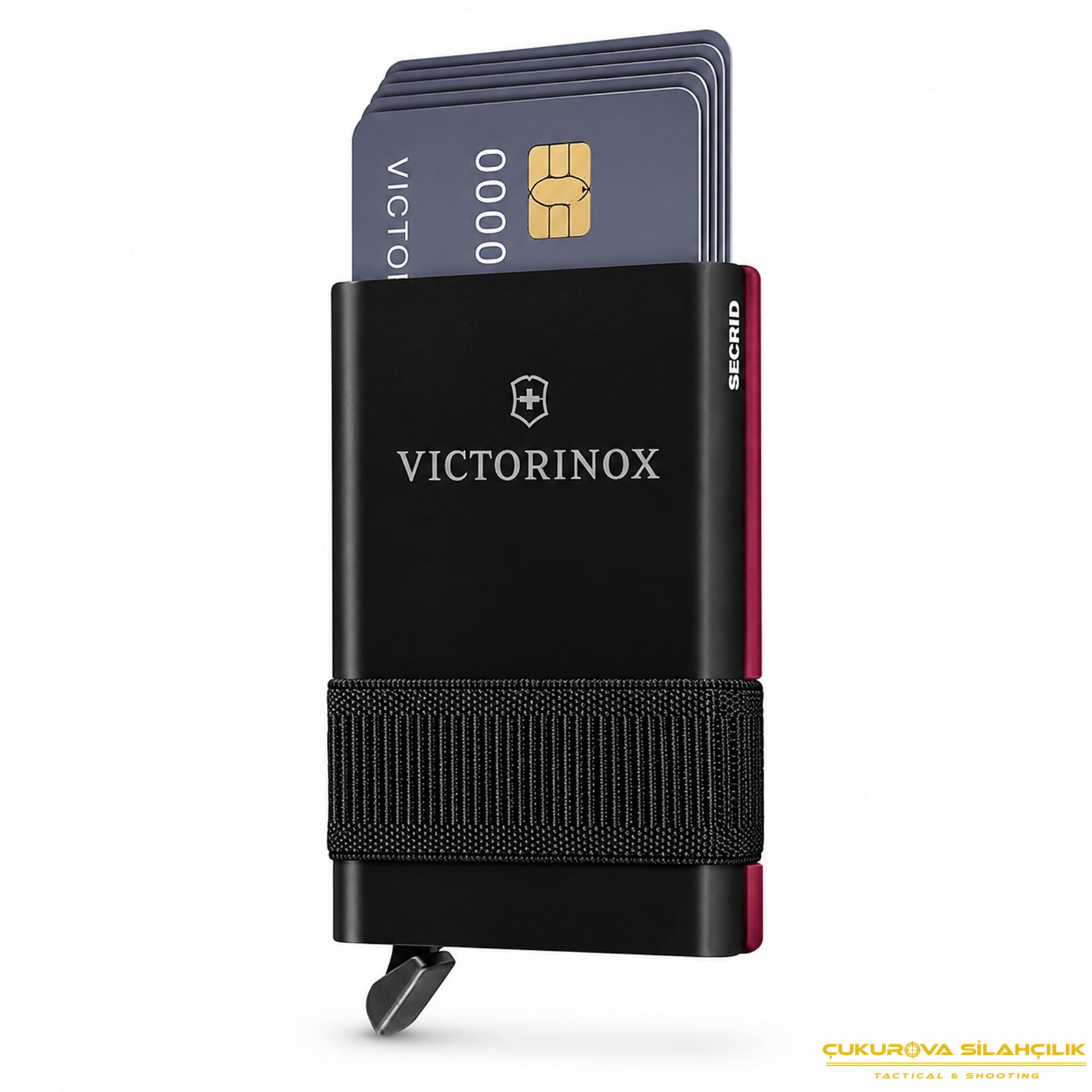 Victorinox 0.7250.13 Secrid Smart Card Cüzdan Siyah