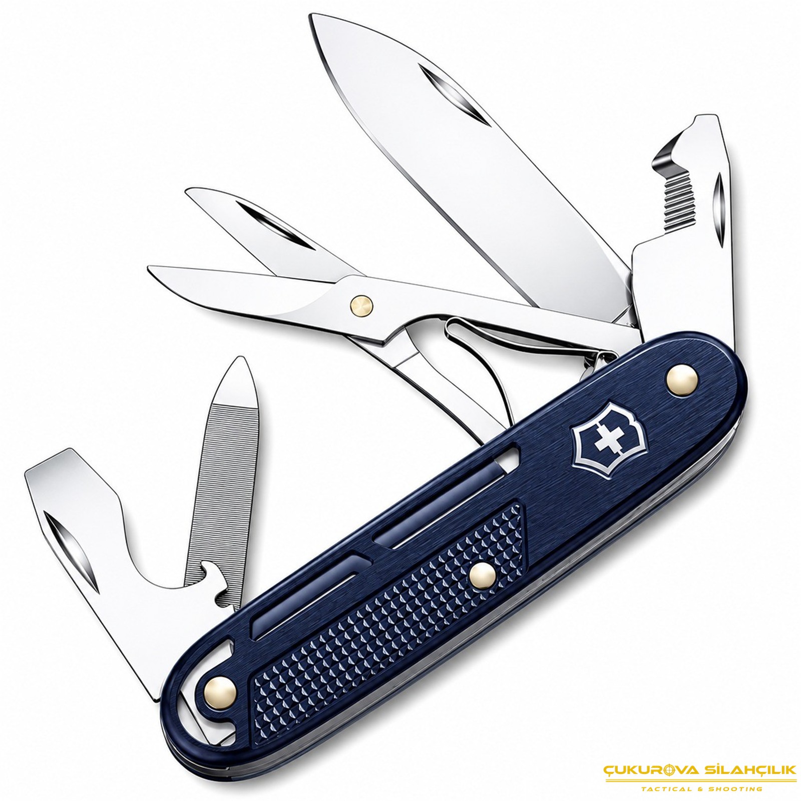 Victorinox 0.8226.22 Synergy X Alox Çakı Mavi