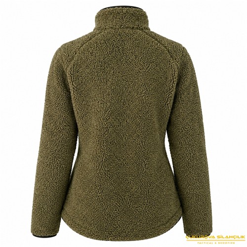 Deerhunter Lady Geneva Fiber Yeşil Yünlü Kadın Montu
