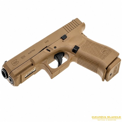Umarex Glock 19X 6 Mm. Green Gas Blowback Tan Airsoft Tabanca