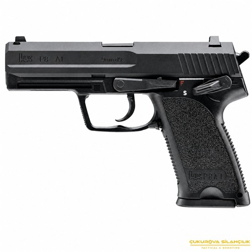 Umarex Heckler & Koch P8 A1 6 Mm. Green Gas Blowback Siyah Airsoft Tabanca