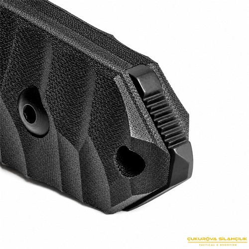 TB Outdoor Maraudeur G10 Saplı Plain Edge Bıçak Siyah