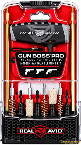 Real Avid Gun Boss Pro Modern Handgun Cleaning Kit Tabanca Bakım Seti