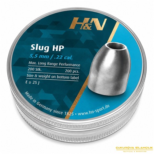 H&N Slug HP Havalı Saçma 5.5 Mm. 200 Adet