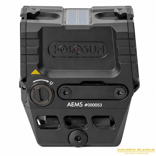 Holosun AEMS Enclosed Solar Multi-Reticle Green Dot 2 MOA & 65 MOA Circle