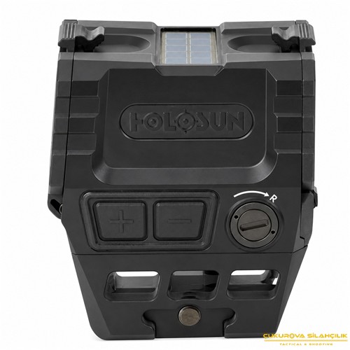 Holosun AEMS Enclosed Solar Multi-Reticle Red Dot 2 MOA & 65 MOA Circle