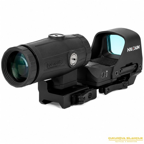 Holosun HS510C Open Reflex Sight & HM3X Magnifier Büyüteç Seti