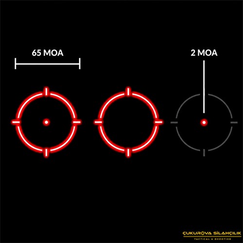 Holosun HS510C Open Reflex Sight & HM3X Magnifier Büyüteç Seti