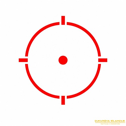 Holosun HE515CT-RD Titanium Solar Multi-Reticle Red Dot 2 MOA & 65 MOA Circle