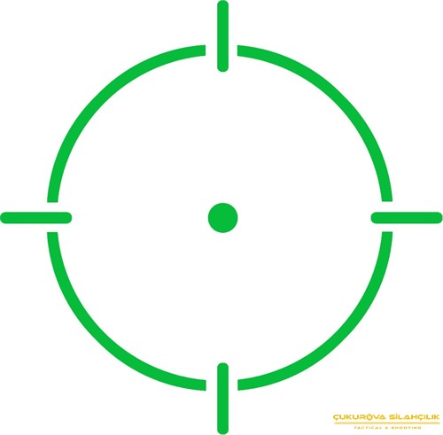 Holosun ARO MRS Multi-Reticle Green Dot 2 MOA & 65 MOA Circle