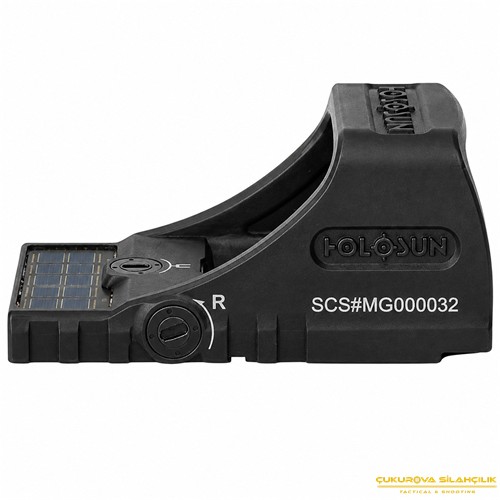 Holosun SCS MOS Solar Şarjlı Multi-Reticle Green Dot 2 MOA & 32 MOA Circle
