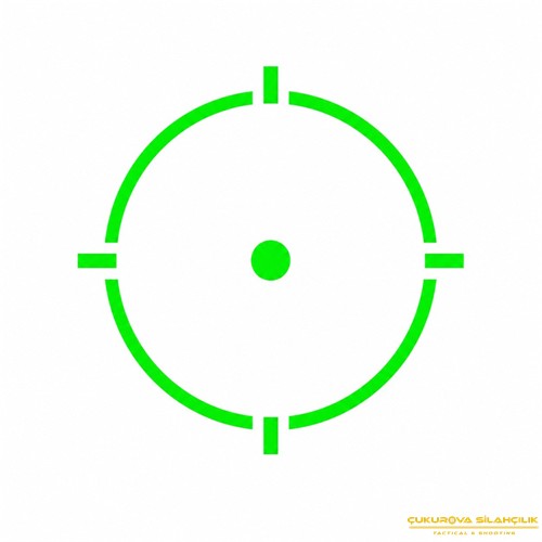 Holosun SCS Carry Solar Şarjlı Multi-Reticle Green Dot 2 MOA & 32 MOA Circle