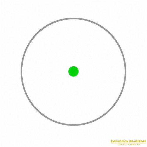 Holosun HE407C-GR X2 Classic Solar Open Refleks Green Dot 2 MOA