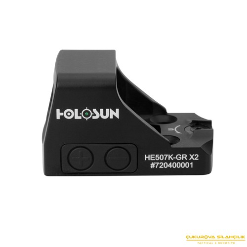 Holosun HE507K-GR X2 Classic Multi-Reticle Green Dot 2 MOA & 32 MOA Circle