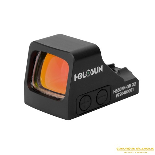 Holosun HE507K-GR X2 Classic Multi-Reticle Green Dot 2 MOA & 32 MOA Circle