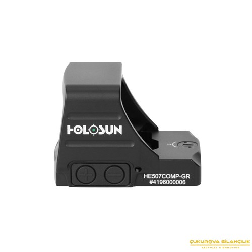 Holosun HE507COMP-GR CRS Multi-Reticle Green Dot 2 MOA Dot & 8/20/32 MOA Circle Reticle