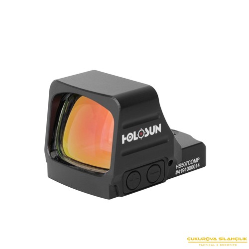 Holosun HS507COMP CRS Multi-Reticle Red Dot 2 MOA Dot & 8/20/32 MOA Circle Reticle