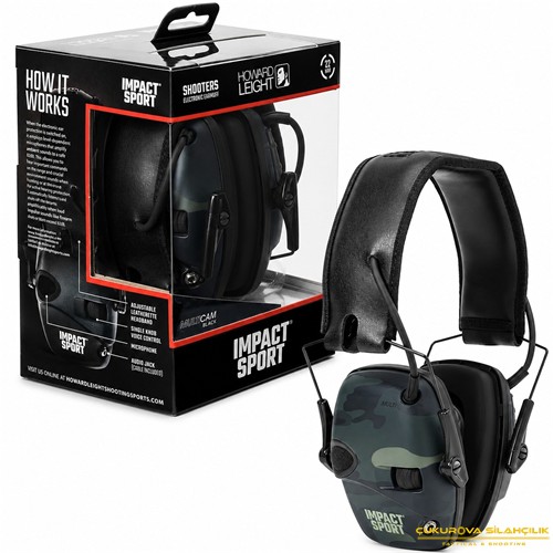 Howard Leight by Honeywell Impact Sport Sound Multicam Black Elektronik Atış Kulaklığı