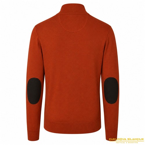 Deerhunter Harrington Fermuarlı Kahve Kazak
