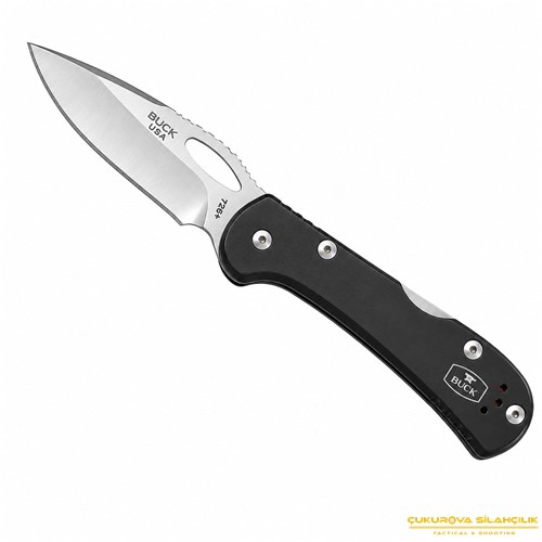 Buck 726 Mini SpitFire Siyah - Kırmızı Bıçak