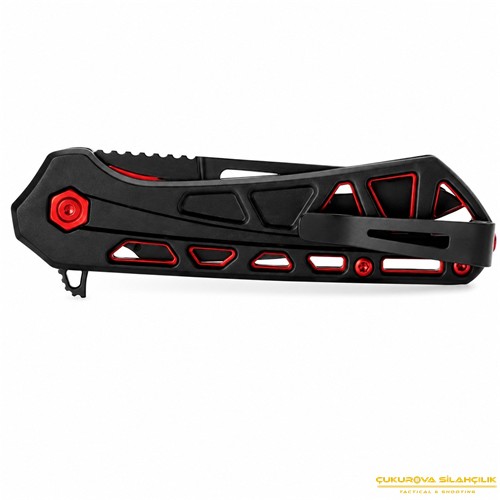 Buck 813 Mini Trace OPS Siyah - Kırmızı Bıçak