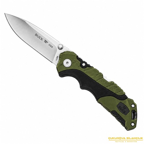 Buck 659 Folding Pursuit Yeşil - Siyah Bıçak