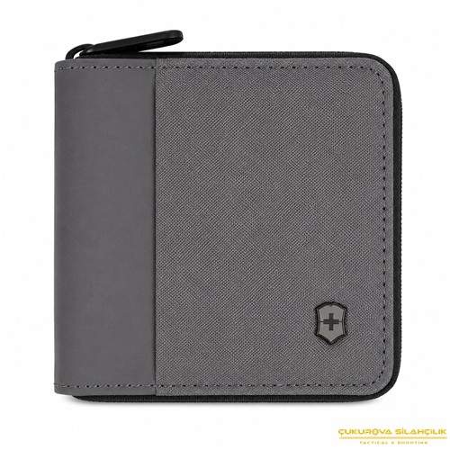 Victorinox 653368 Travel Essential Zip Around Cüzdan Gri