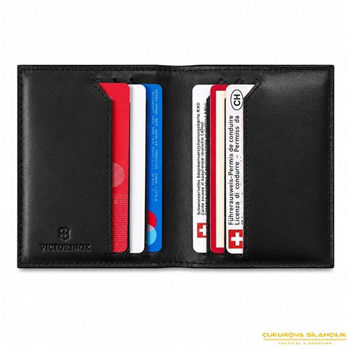 Victorinox 611578 Altius Alox Bifold Cüzdan Siyah