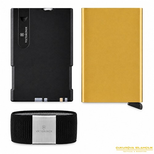 Victorinox 0.7250.38 Secrid Smart Card Cüzdan Gold