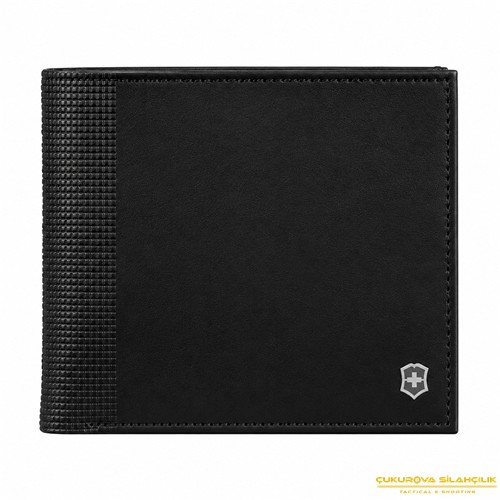 Victorinox 611571 Altius Alox Deluxe Bifold Cüzdan Siyah