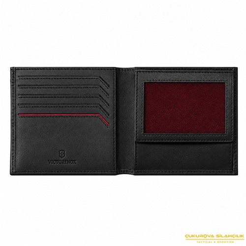 Victorinox 611571 Altius Alox Deluxe Bifold Cüzdan Siyah