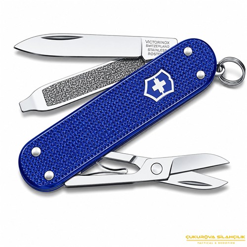 Victorinox 0.6221.222G Night Dive Classic Alox Çakı
