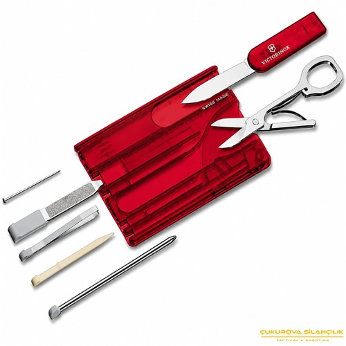 Victorinox 0.7100.T SwissCard Classic Ruby