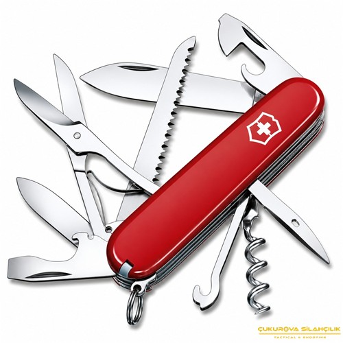 Victorinox 1.3713 Huntsman Çakı Kırmızı