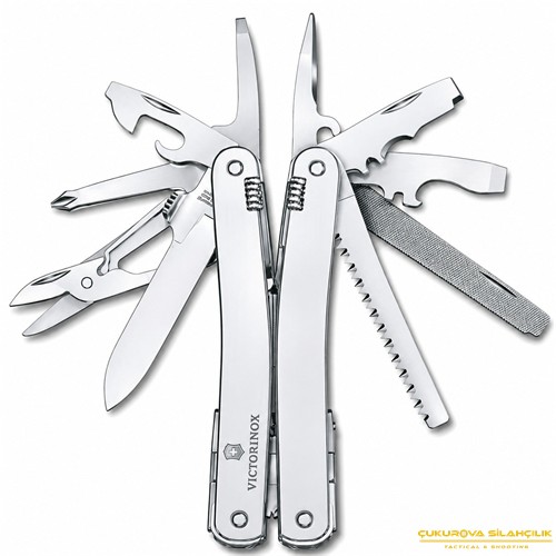 Victorinox 3.0224.MN MX Spirit Swisstool Gümüş Çakı