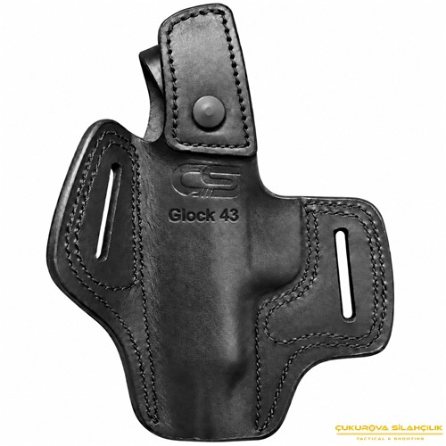 CS Belt Kelebek Glock 43 Tabanca Kılıfı Siyah